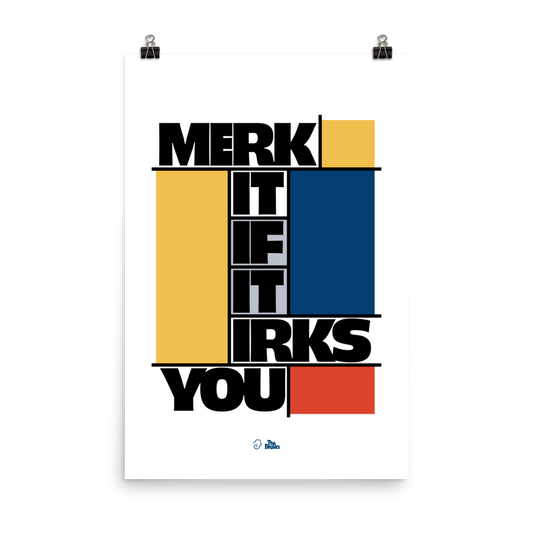 Merk It Poster